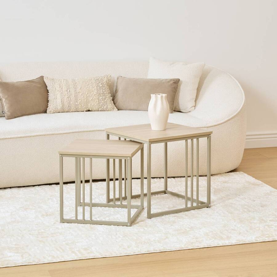 Tables gigognes x2 duna 