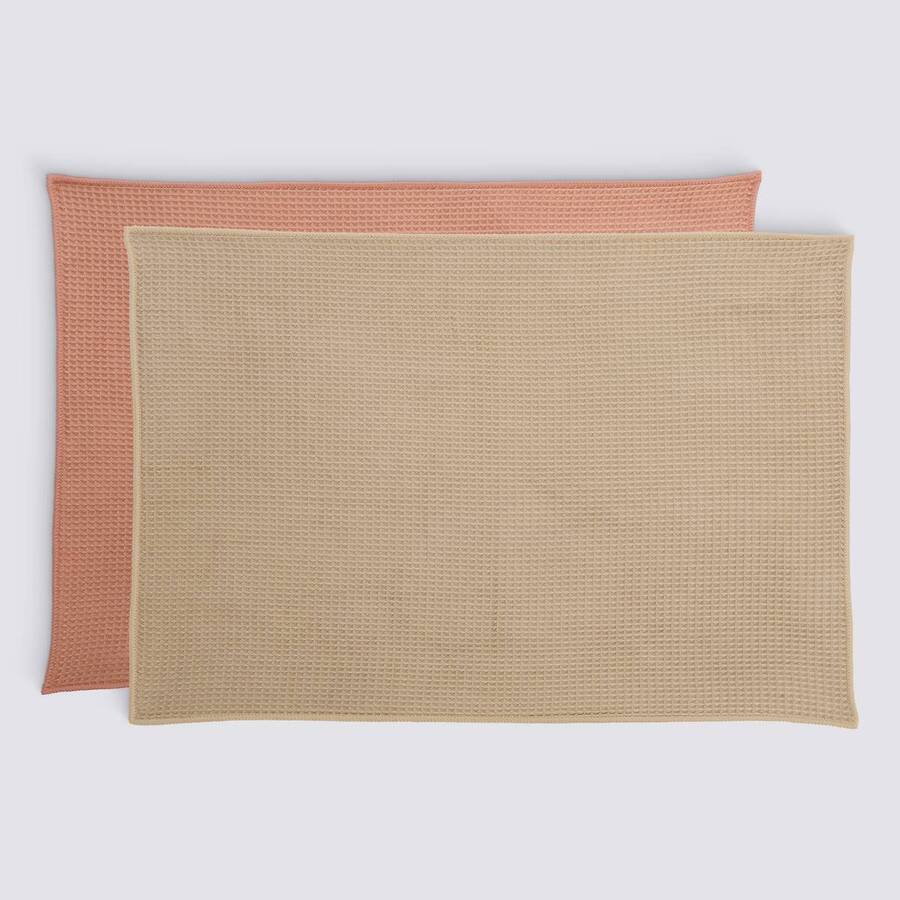 Chiffon x2 nid d'ab 45x60cm 