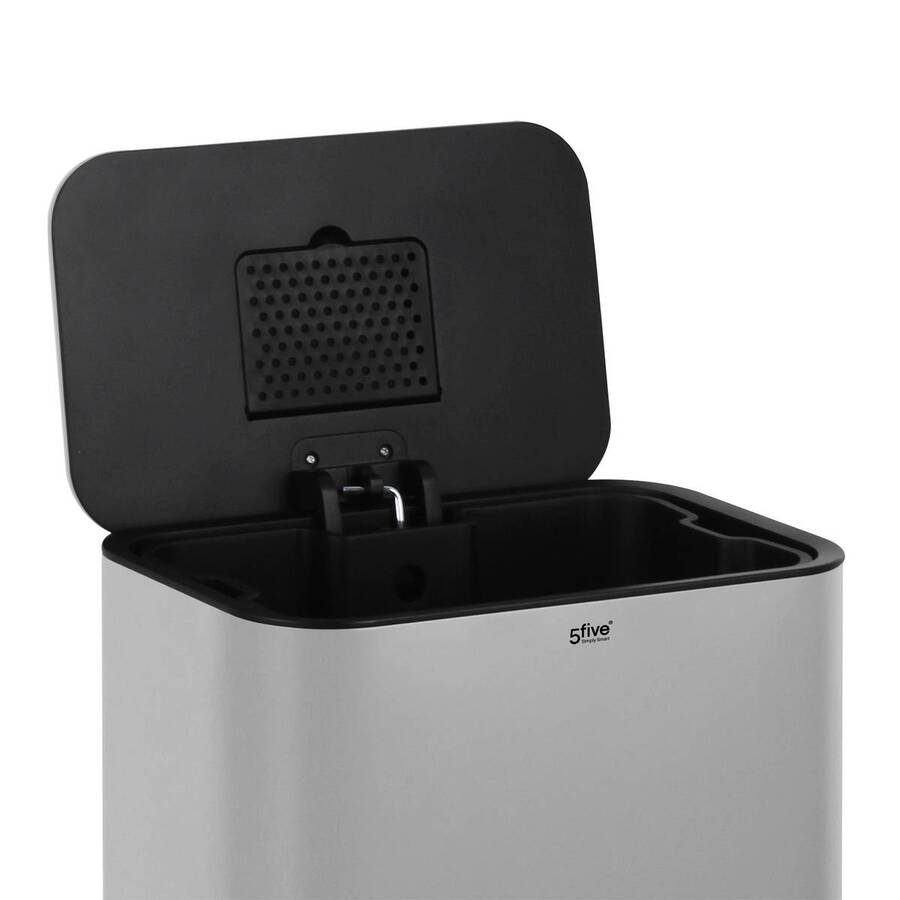 Poub rect 30l gris delta