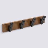 Patere 4t bois/ mtl nocca 