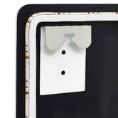Miroir led 60x40cm halo rect 