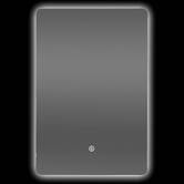 Miroir led 60x40cm halo rect 