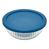 Saladiers verre + couv x5 