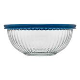 Saladiers verre + couv x5 