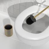 Brosse wc, d.9,5 cm, ambre Solis