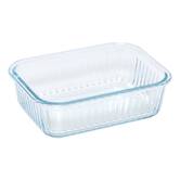 Lot de 3 boîtes de conservation, 1/3,7/6,4l, transparent Clipeat+