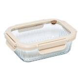 Lot de 3 boîtes de conservation, 1/3,7/6,4l, transparent Clipeat+