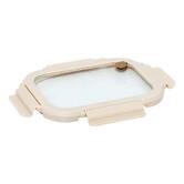 Lot de 3 boîtes de conservation, 1/3,7/6,4l, transparent Clipeat+