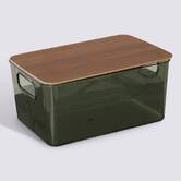 Boite bois 8l vert lycia 