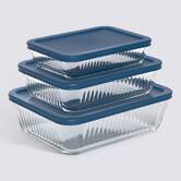 Plats a four verre + couv x3 