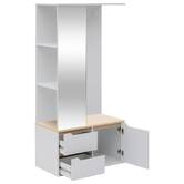 Vestiaire mtl/bois luma 