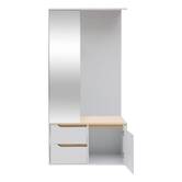 Vestiaire mtl/bois luma 