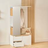 Vestiaire mtl/bois luma 
