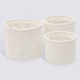 Lot panier 3p bouclette 