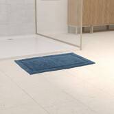 Tapis fluffy 75x50 bleu color 