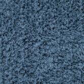 Tapis fluffy 75x50 bleu color 