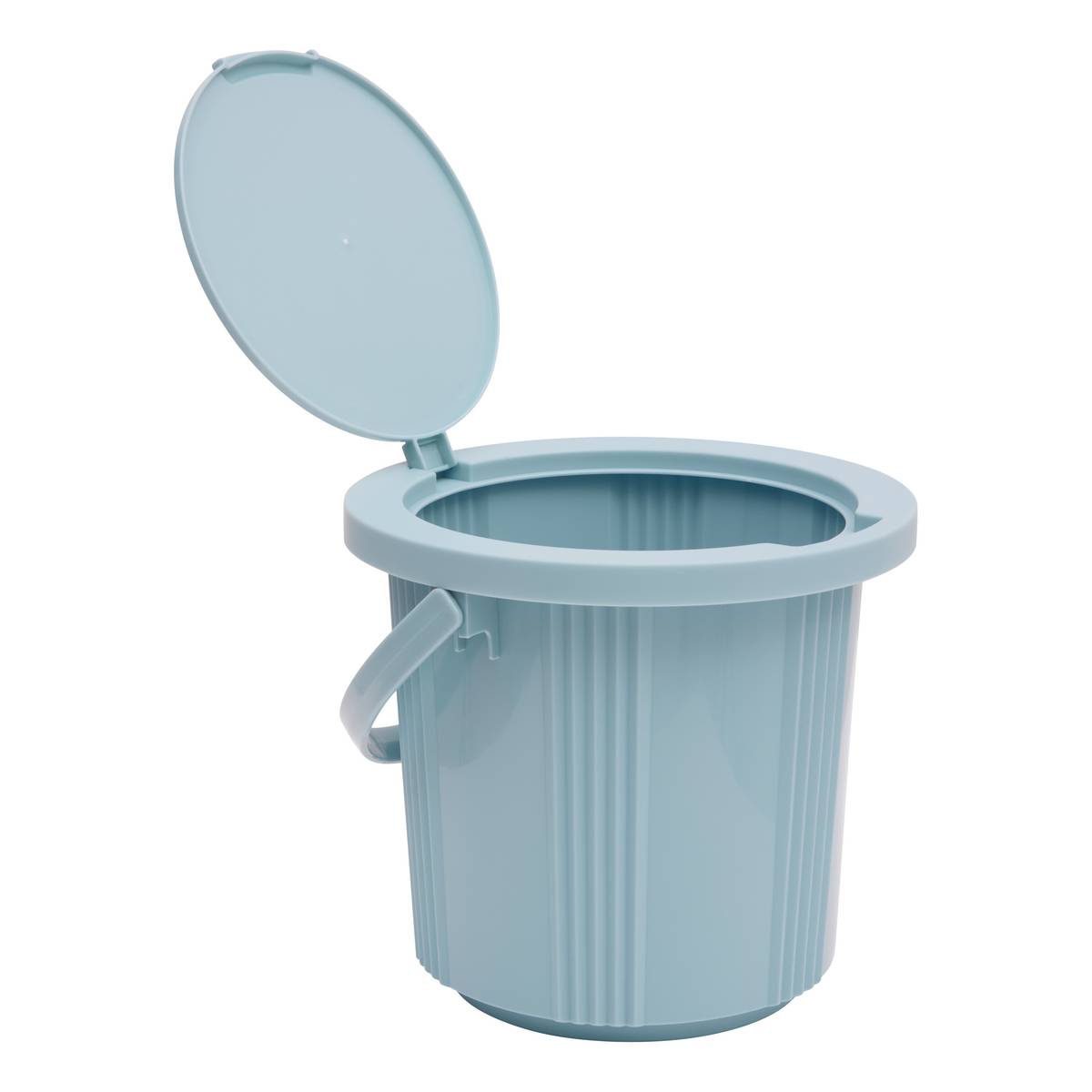Poub compost plast 10l bleu 