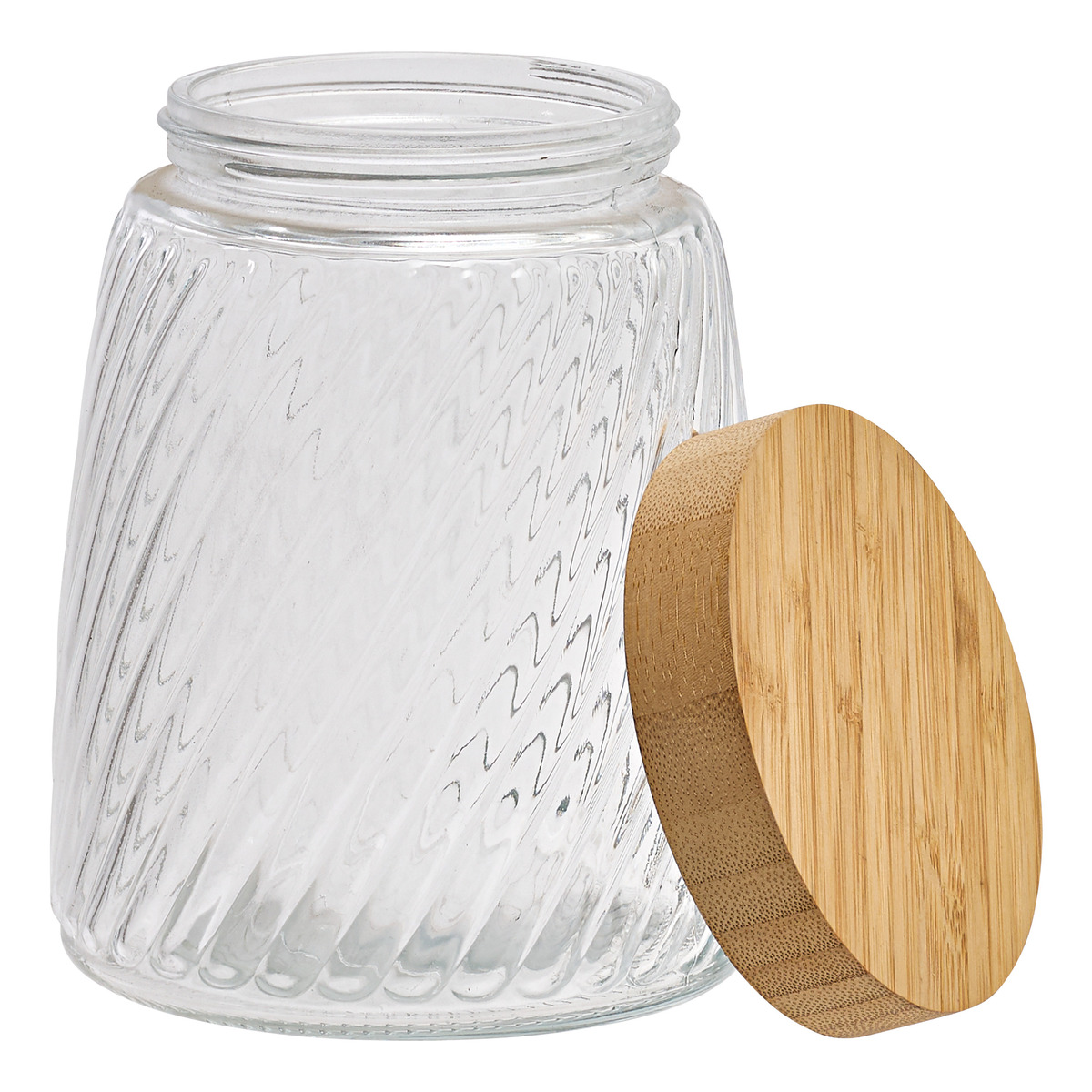 Set de 3 bocaux, 0,9/1,3/1,7l, transparent Striva