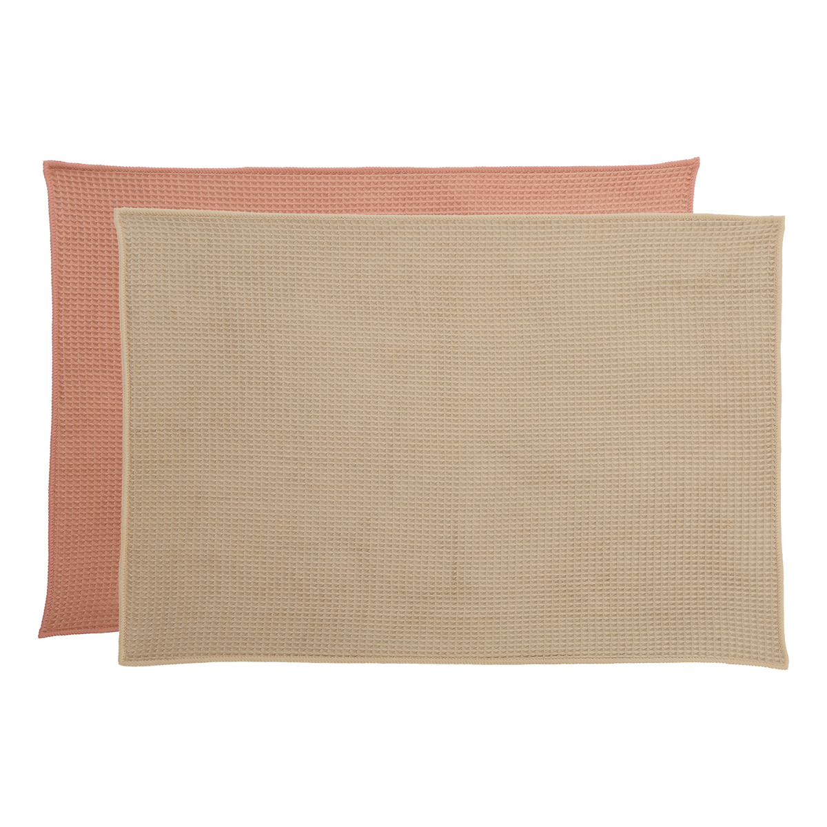 Set de 4 chiffons, l.50/60 cm 