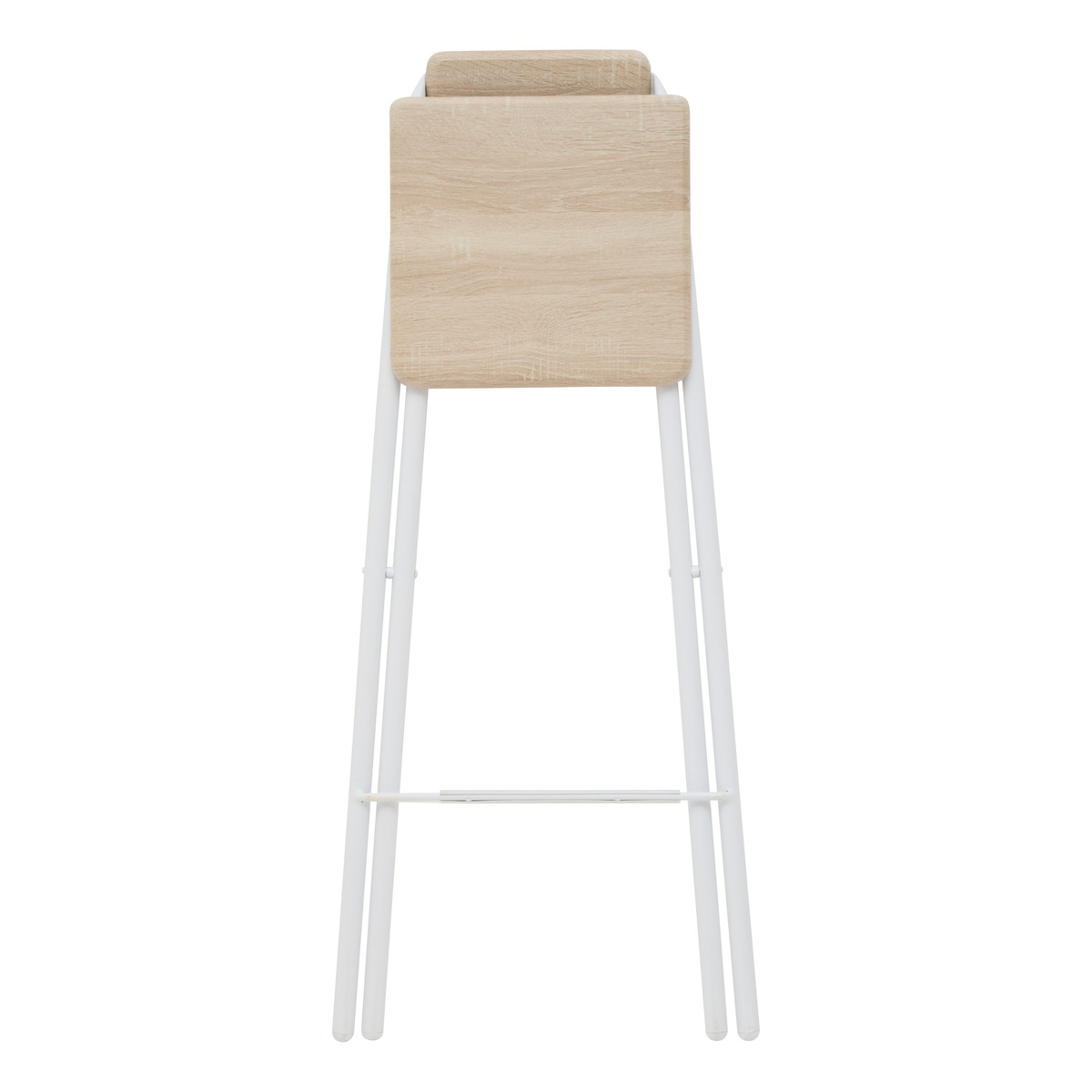 Set chaise de bar pliante et 2 tabourets empilables Flexy