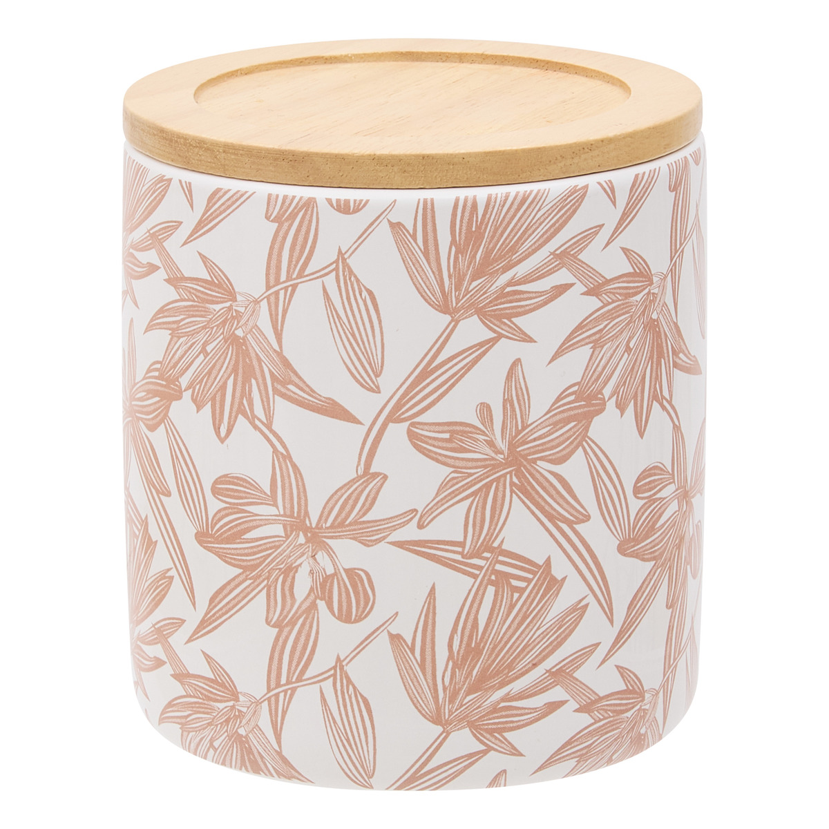 Kit de 6 accessoires de salle de bain, rose Bloom