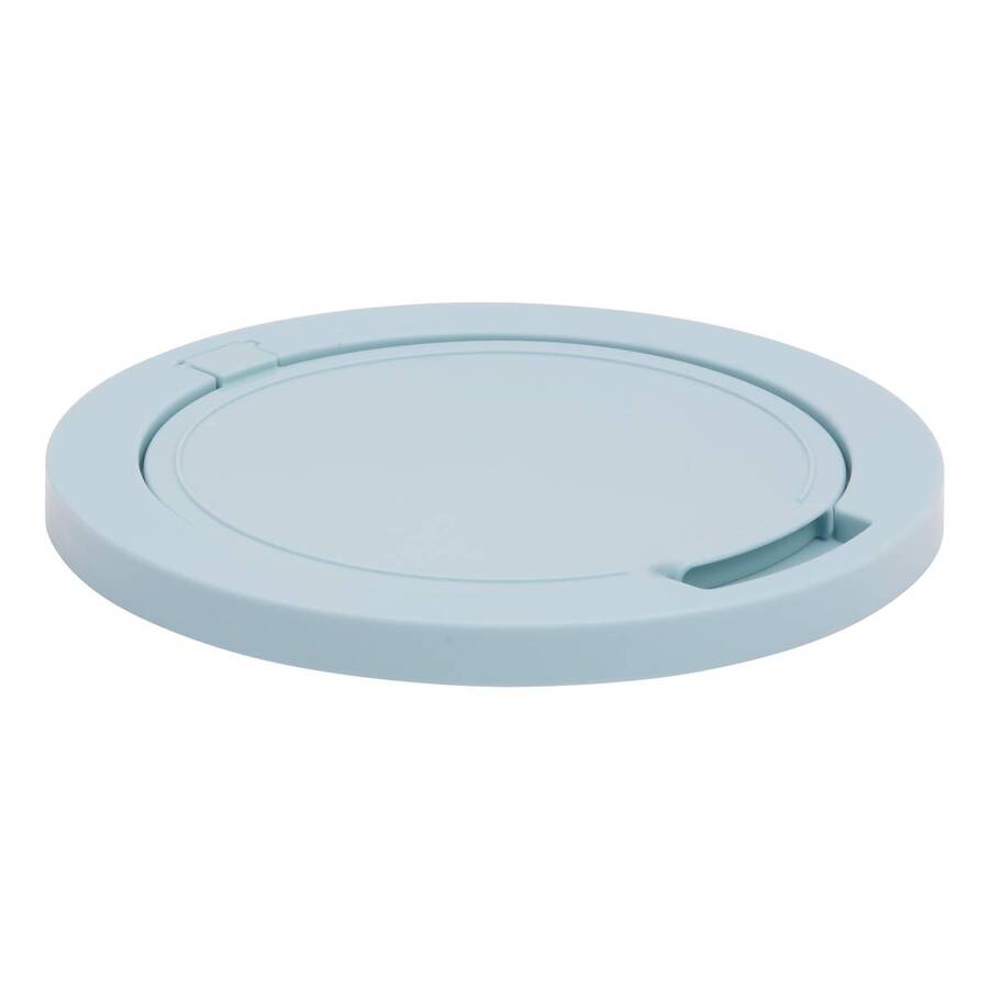 Poub compost plast 10l bleu 