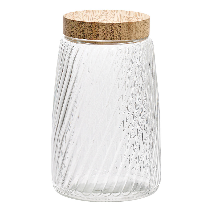 Set de 3 bocaux, 0,9/1,3/1,7l, transparent Striva
