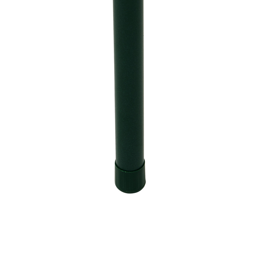 Lot de 4 tabourets empilables, d.38 cm, vert kaki Flexy