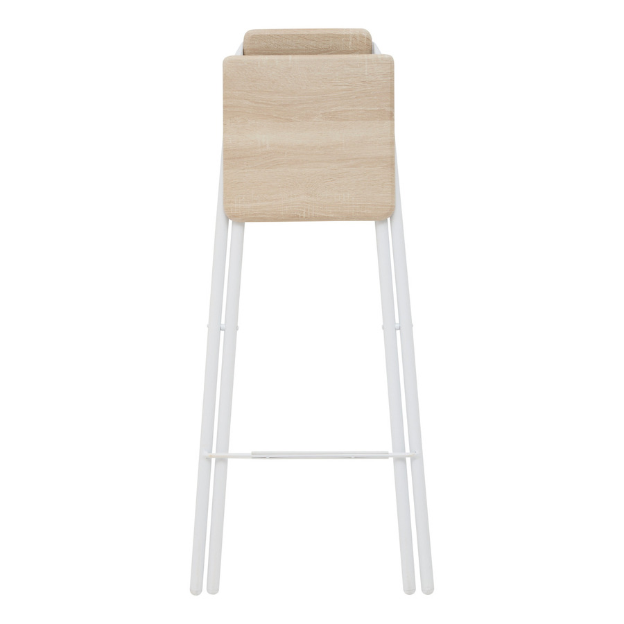 Set chaise de bar pliante et 2 tabourets empilables Flexy