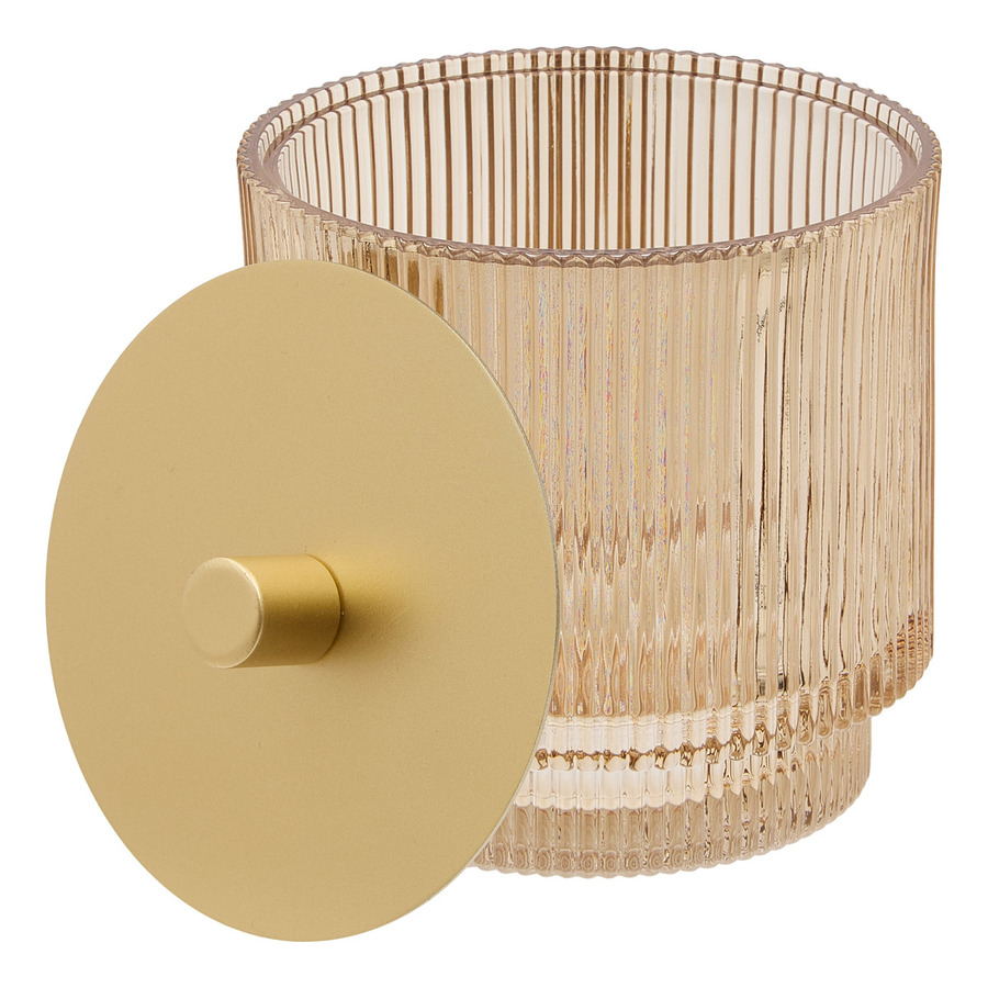Kit de 5 accessoires de salle de bain, ambre Solis
