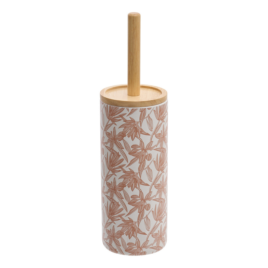 Kit de 6 accessoires de salle de bain, rose Bloom