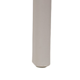Lot de 6 chaises empilables plastique, taupe Plasta