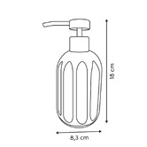 Kit de 3 accessoires de salle de bain, gris Colorama