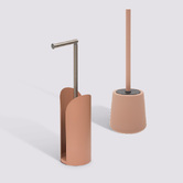 Kit de 2 accessoires pour wc, rose blush Colorama
