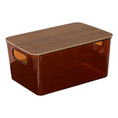 Set de 3 boîtes de rangement, 0,8/3/8 l Lycia