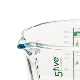 Lot de 2 verres doseurs, verre borosilicate, 50 cl, transparent Essentiels