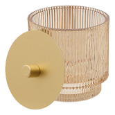 Kit de 5 accessoires de salle de bain, ambre Solis