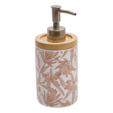 Kit de 6 accessoires de salle de bain, rose Bloom