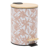 Kit de 6 accessoires de salle de bain, rose Bloom