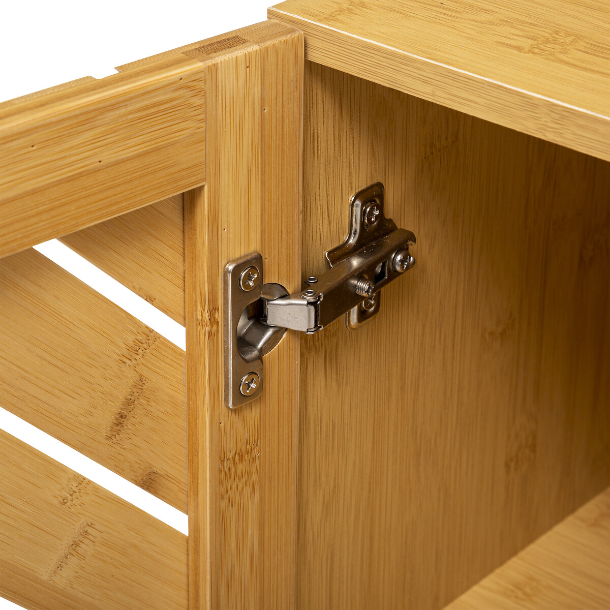 Meuble 1 porte, bambou Bath'n modul