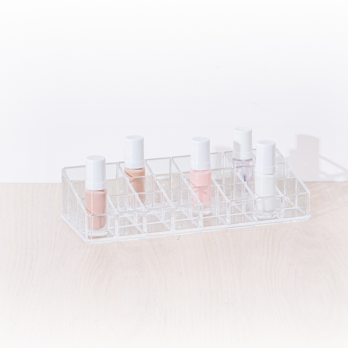 Organiseur 24 compartiments, transparent Selena