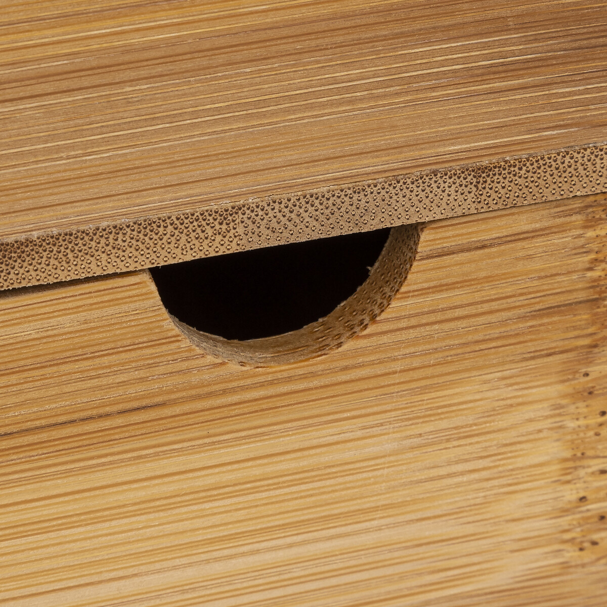 Organiseur 2 tiroirs/ 6 compartiments Bambou