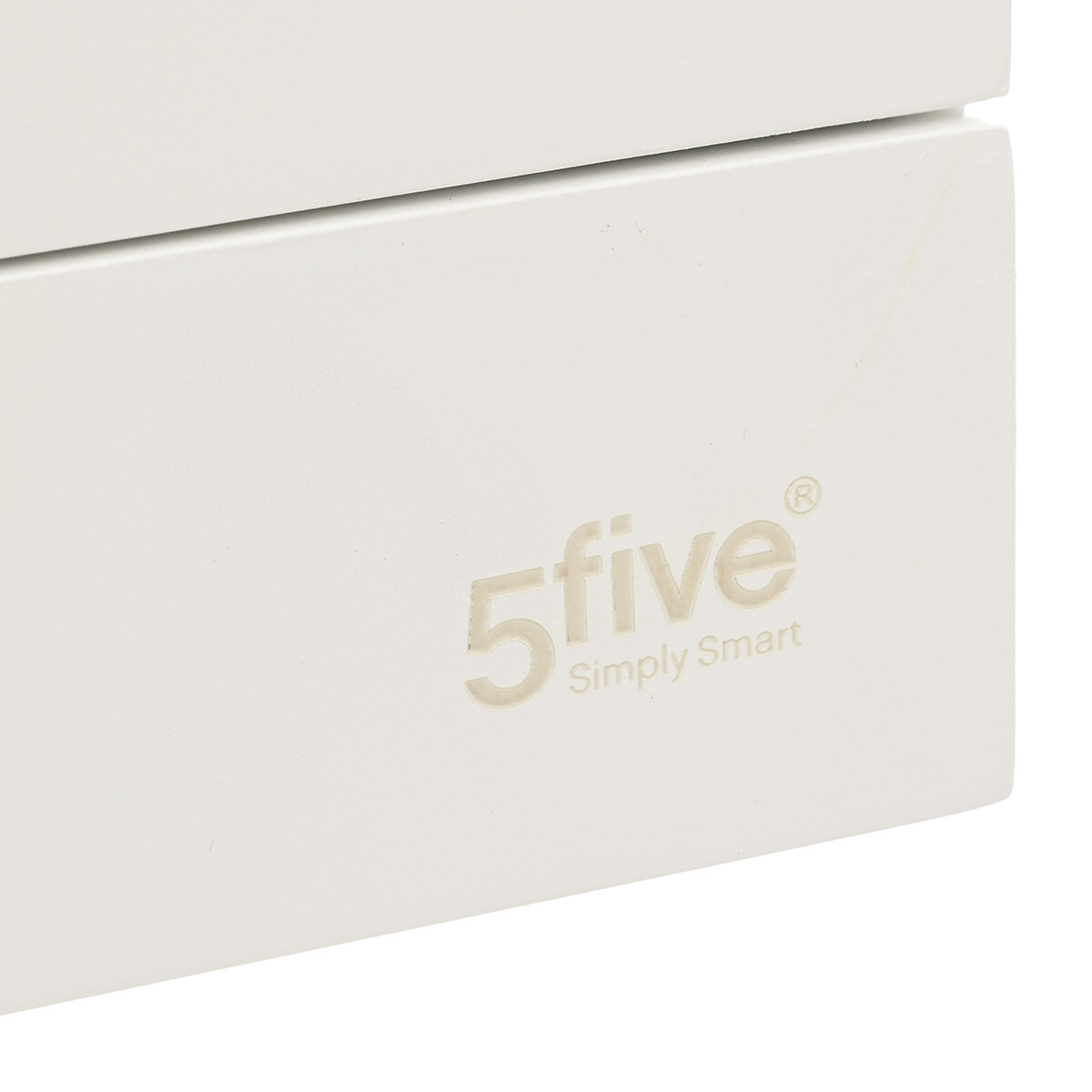 Organiseur 4 compartiments, blanc Naturéo