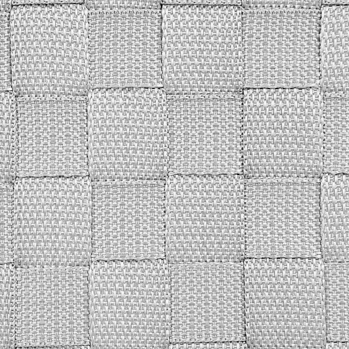 Panier de rangement bisauté, gris Lise