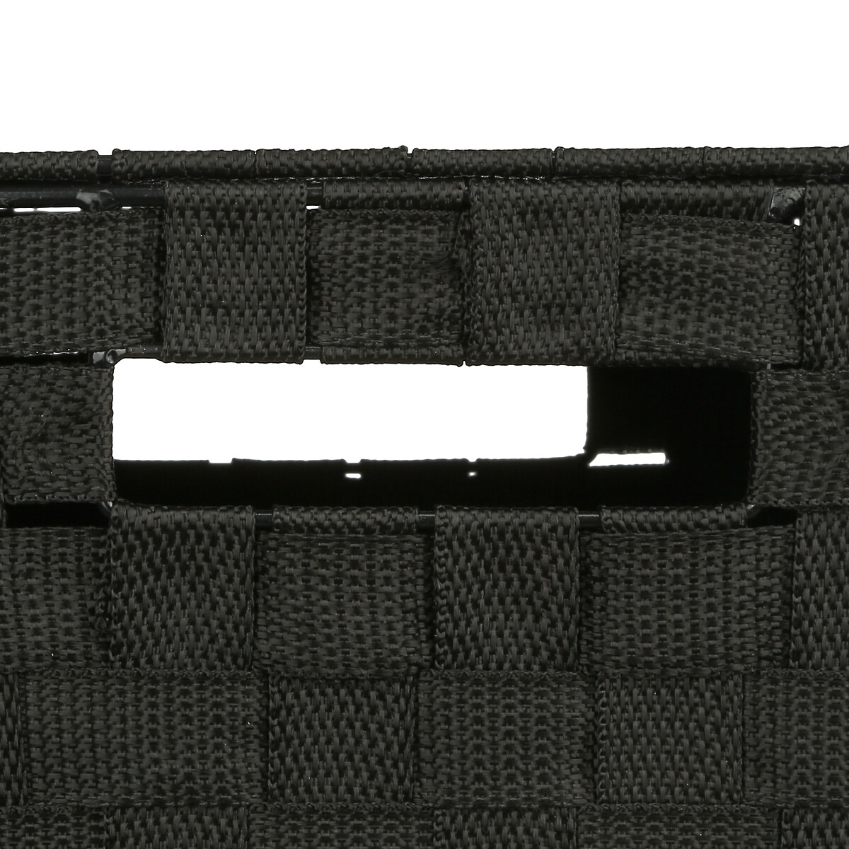 Panier à linge 30l bisauté, noir Lise