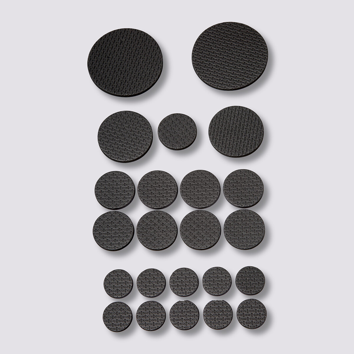 Lot de 50 patins de protection, noir 