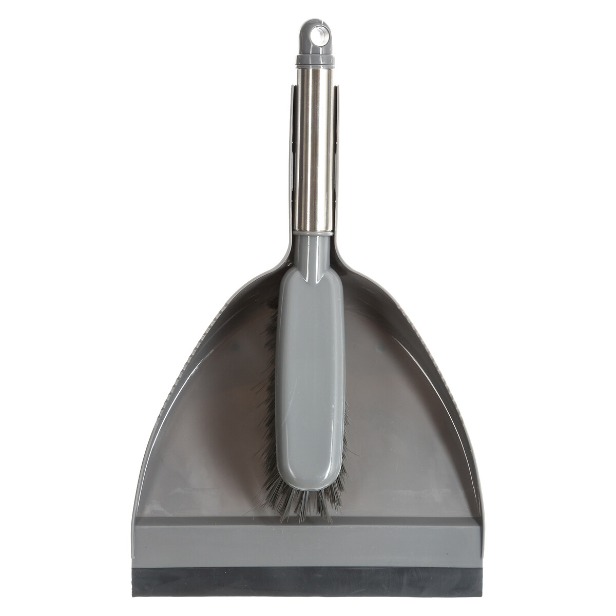 Ensemble pelle/balayette, gris Silver & clean