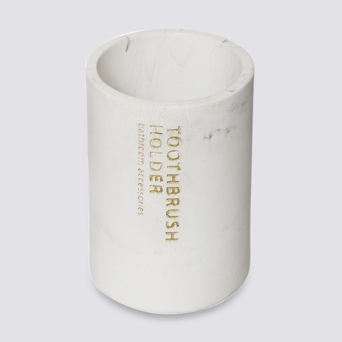 Pot à brosses à dents, blanc Léa