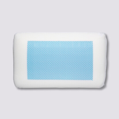 Oreiller mémoire de forme gel 50x30 cm 