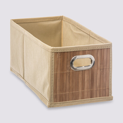 Panier 15x31cm, latte bambou Mix'n modul